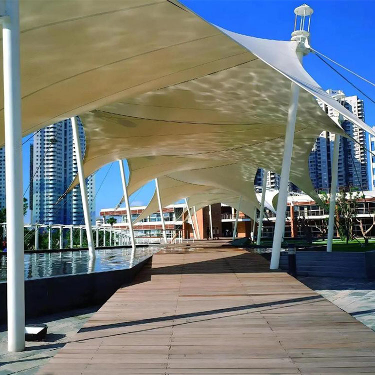 双柏县膜结构景观棚