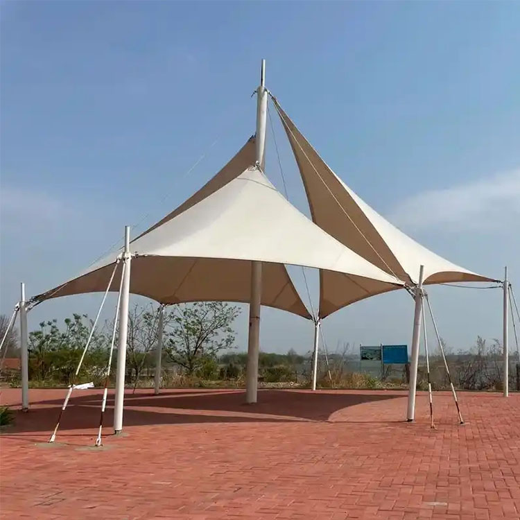 双柏县膜结构景观棚