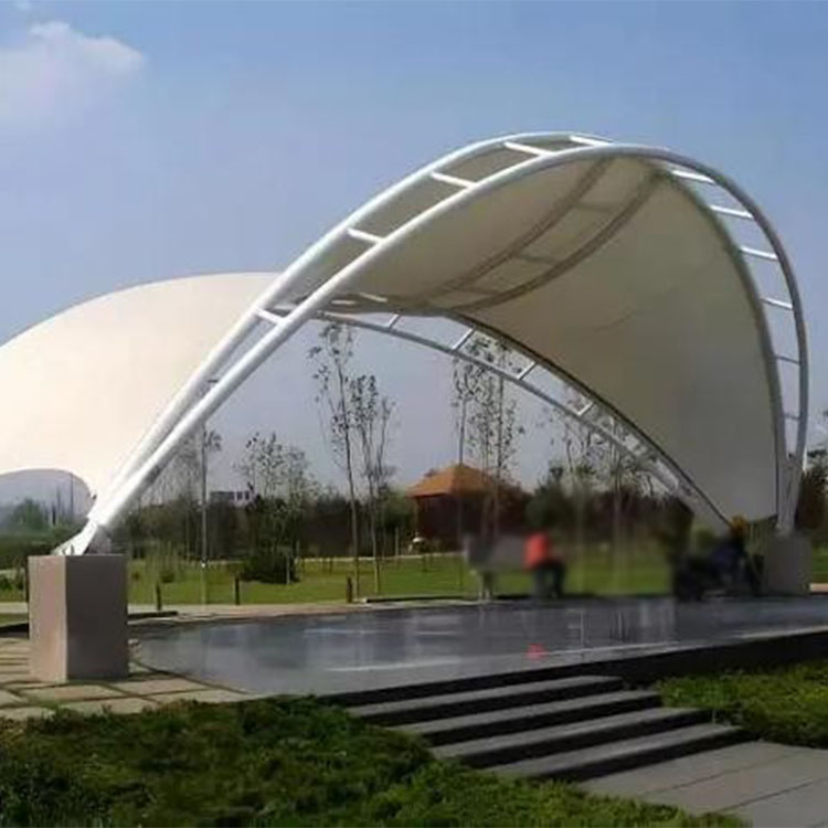 双柏县膜结构景观棚
