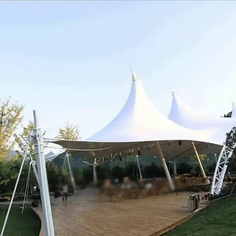 双柏县膜结构景观棚