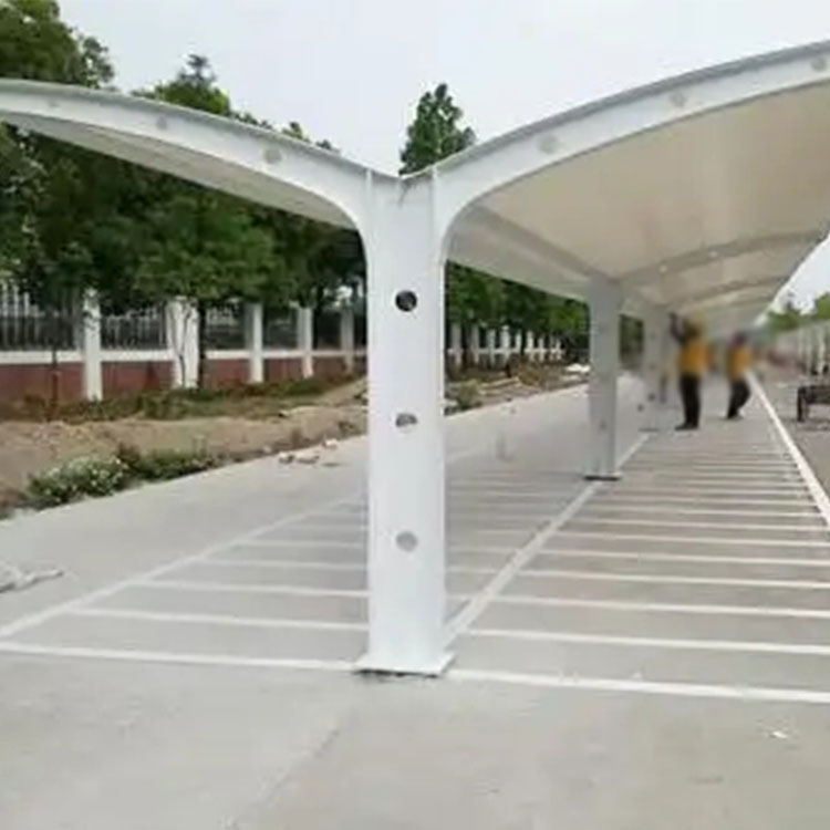 双柏县膜结构电动车棚