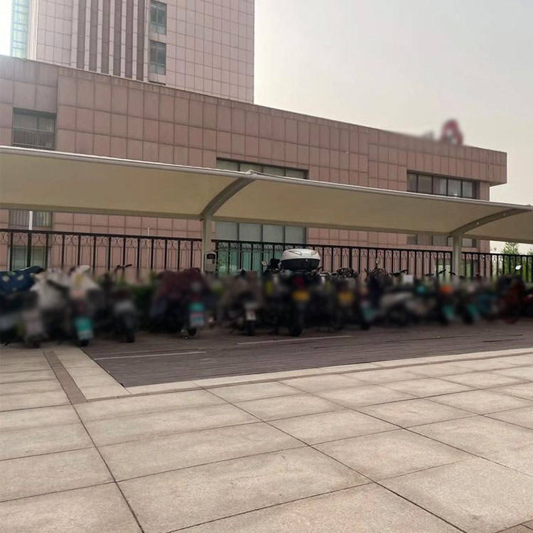 双柏县膜结构电动车棚