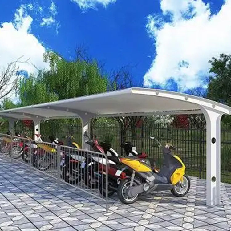 双柏县膜结构电动车棚